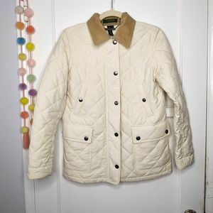 Ralph Lauren Petite Diamond Quilted Jacket